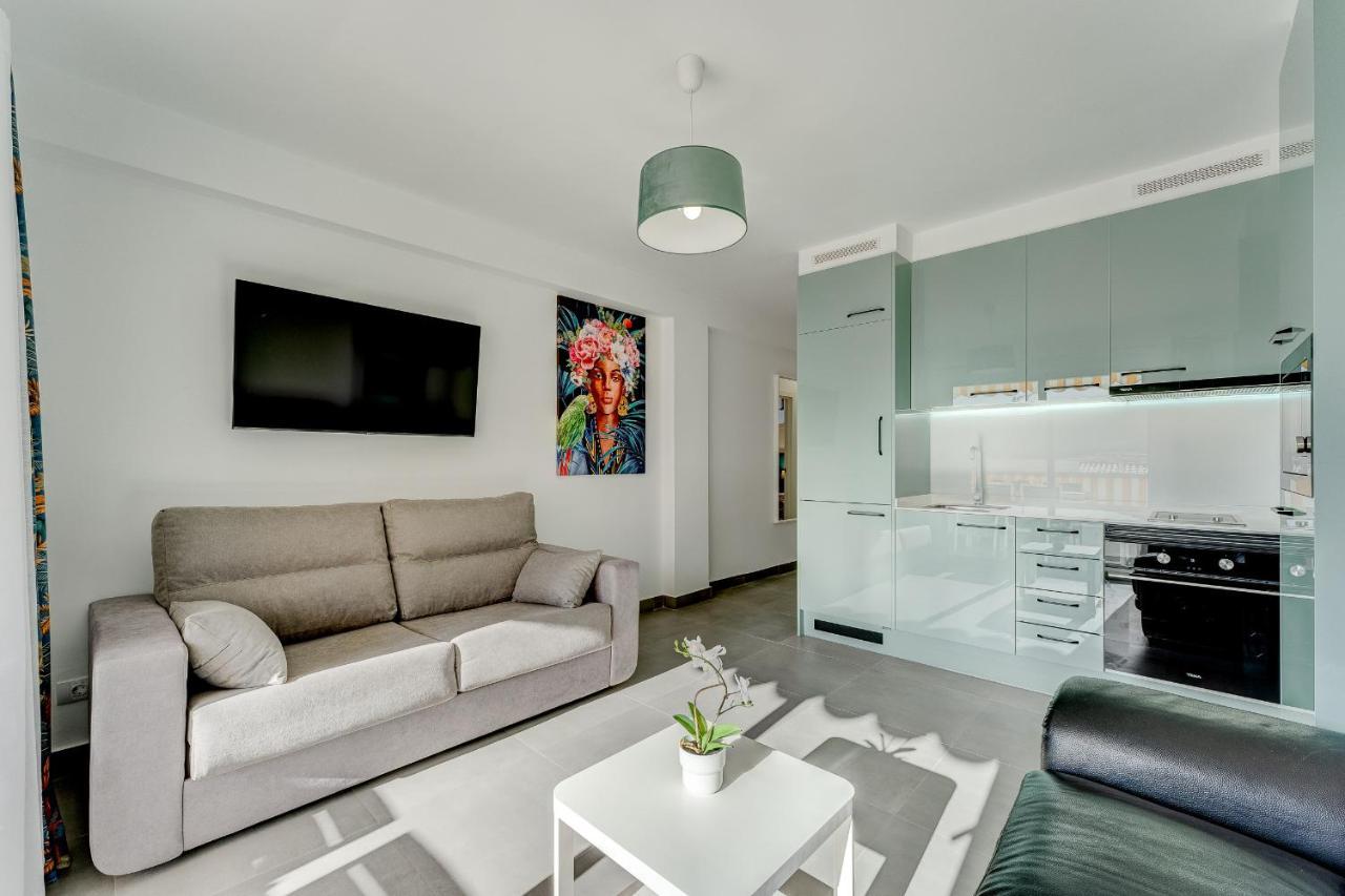 Loscristianos Luxury Aircon Sunny Aptm Sea View Arona  Luaran gambar