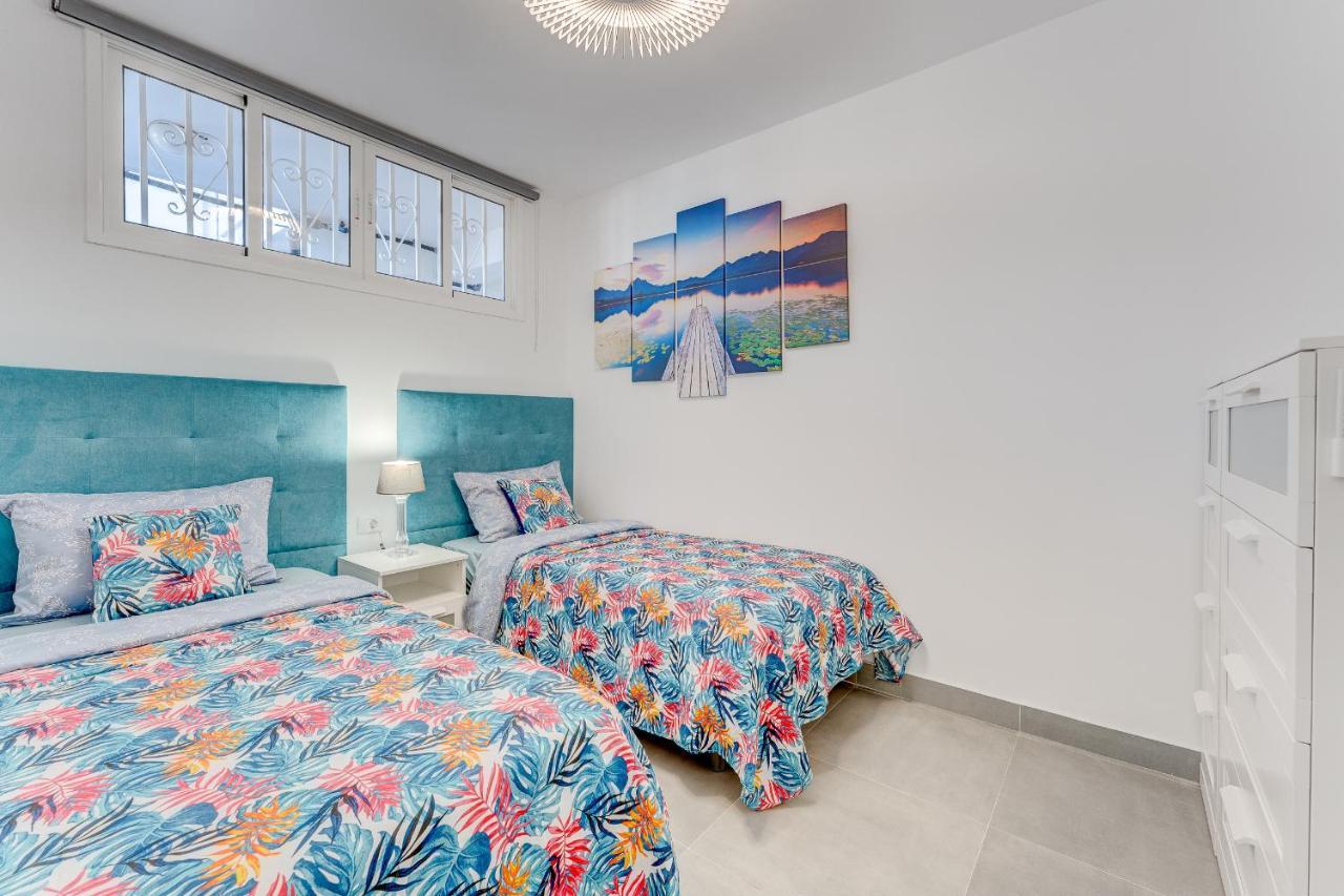 Loscristianos Luxury Aircon Sunny Aptm Sea View Arona  Luaran gambar
